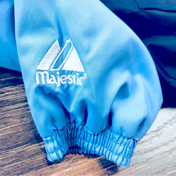 Majestic Tampa Bay Devil Rays Baby Windbreaker Zip Up Jacket Size 6/9 Months - Picture 3 of 5